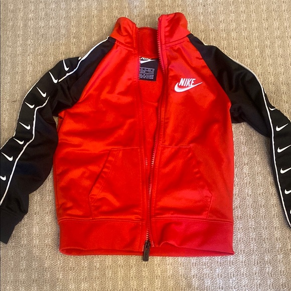 Nike Other - Nike Red and Black Track Jacket